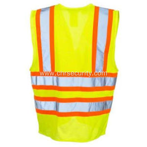 Yellow Reflective Class 2 Mesh Safety Vest